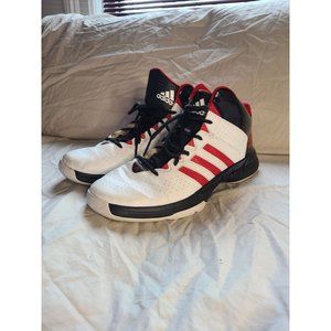 Adidas  High tops basketball Size 12  White, red a